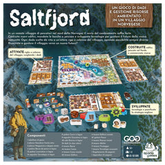 GateOnGames - Saltfjord - Brettspiele - 14+ - GOG22274 - Italienische Edition