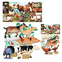 Ginmar - Farm Animals Playset Assorted Models Pack