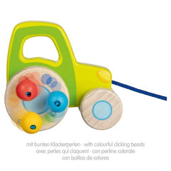 Gollness - Zieh-Traktor - Schiebe- und Ziehspielzeug