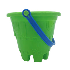 Gowi - Castle Bucket Diameter 17 Cm - Green - Beach & Sand Toys
