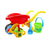Gowi - Design-Schubkarre Set Classic - 4 Teile - Spielgeräte für den Außenbereich
