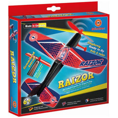 Gunther Flugspiele - Raizor Fliegender Propeller mit Gummimotor 25X22Cm - Outdoor-Spielzeug