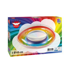 Happy People - Rainbow Swimming Ring 65 Cm