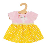 Heless - Dolls - Bunny Lou Doll Dress - Fluffy Top - 18M+ - Doll Accessory