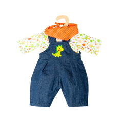 Heless - Puppen-Sets - Dino Puppenkleidung Set - 3 Teile - 3+ Jahre