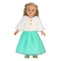 Heless - Puppen - Yuki 2-teiliges Puppenset - Plüschjacke und Rock - 3+ Jahre