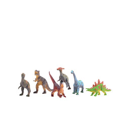 Johntoy - Tierwelt Dinosaurier 6er Pack - Action- und Spielzeugfiguren