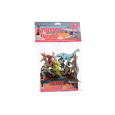 Johntoy - Tierwelt Dinosaurier 6er Pack - Action- und Spielzeugfiguren
