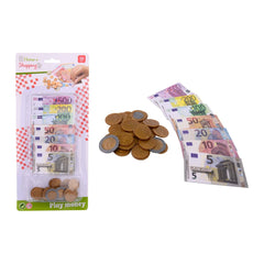 Johntoy - Zuhause und Einkaufen Euro Spielgeld - Rollenspiele und Berufe zum Vorstellen