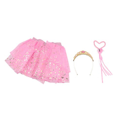 Johntoy - Princess Dress Up Set 3 Pcs Pack - Pretend Professions & Role Playing