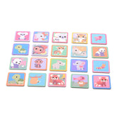 Johntoy - Die Holz-Wildies Familien-Memo-Spiele - Kartenspiele