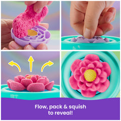 Kinetic Sand Squish Blossom Blühende Blume