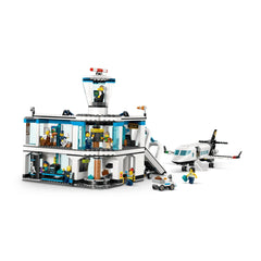LEGO - Stadtflughafen mit Flugzeug - Konstruktionsspielzeug