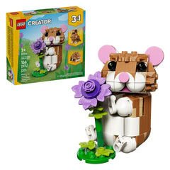 LEGO - Creator 3 in 1 Süßer Hamster mit einer Blume - Konstruktionsspielzeug