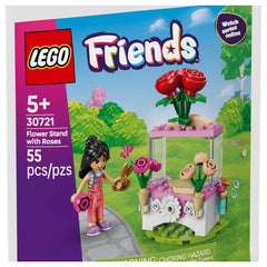 LEGO - Friends - Flower Stand with Roses - Construction Set Toys - 30721