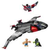 LEGO - Marvel Avengers Doomsday Quinjet - Construction Set Toys 433 Pcs Age +9 - 76347
