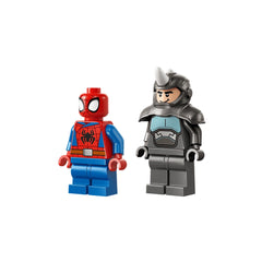 LEGO - Marvel Spidey on his Motorcycle vs. Rhino - Construction Set Toys - 11206