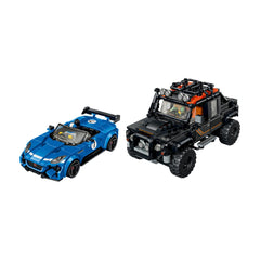 LEGO - Speed Champions Jaguar Project 7 & Land Rover Defender - Construction Set Toys 740 Pcs Age +10 - 77264