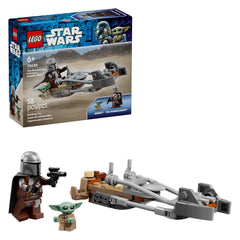 LEGO - Star Wars Der Mandalorianer Grogu's Speeder Bike - Konstruktionsspielzeug