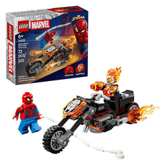 LEGO - Super Heroes - Spider-Man vs. Ghost Rider Motorcycle - Construction Set Toys - 76335