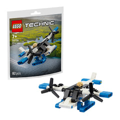 LEGO Technic (30736) White Seaplane - 65 Pcs - Functional Engineering Building Toy Polybag - Age +7 - Construction Set Toys