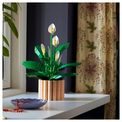 LEGO - Die Botanische Kollektion Friedenslilie - Konstruktionsspielzeug