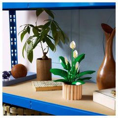 LEGO - Die Botanische Kollektion Friedenslilie - Konstruktionsspielzeug