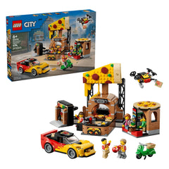 LEGO - City Pizza - Lieferungserlebnis mit Fahrzeugen - Konstruktionsspielzeug - 6+ - 72060496