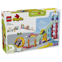 LEGO - Duplo 3 in 1 Kreative Rampen mit Fahrzeugen - Baukästen - Alter +3 - 72010478