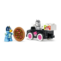 Lego - Duplo Pizza Girls with Muffin and Bluey Construction Set Toys - Age +2 - 10469