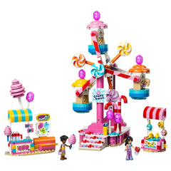 LEGO - Friends Candy & Cupcake Riesenrad - Konstruktionsspielzeug - +7 - Geschenkidee - 72042700