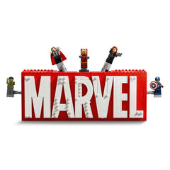 Lego - Marvel Super Heroes - MARVEL Logo - Construction Set Toys