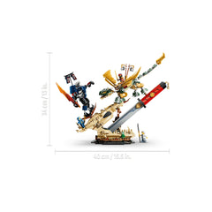 LEGO - Ninjago Kampf am Drachenblatt - Konstruktionsspielzeug - +9 - Geschenk - 72071871