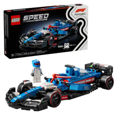 Lego - Speed Champions - Visa Cash App VCARB 01 F1-Rennwagen - Konstruktionsspielzeug