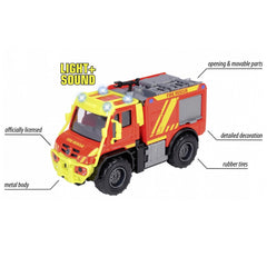 Majorette - Unimog U530 Feuerwehrfahrzeug - Spielzeugfahrzeuge
