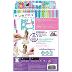 Mach es echt - Mode Design Designbuch Blühende Kreativität - Kunst & Handwerk