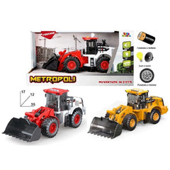 Metropoli - Heavy Duty Front Loader Toy - Play Vehicles