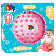 Molto - Playsense Sensorikball 20 cm Pink - Babyspielzeug