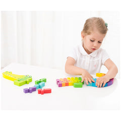 New Classic Toys - Alphabet Puzzle - Crocodile - Educational Toys