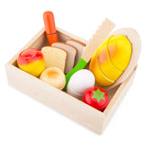 New Classic Toys - Cuttingset - Frühstücksbox - Rollenspiele & Berufe