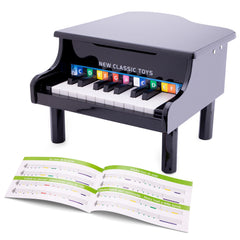 New Classic Toys - Klavier - 18 Tasten - Schwarz - Musikinstrumente