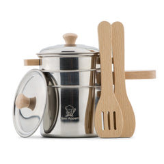 Neue klassische Spielzeuge - Metallpfannen-Set - Rollenspiele und Berufsspiele