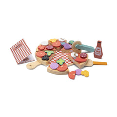 New Classic Toys - Rollenspiel - Pizza Spielset - Holz - 2+ Jahre
