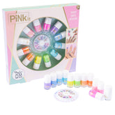 Nice - Pink It Rainbow 12 Pcs Nails Polish Set - Makeup
