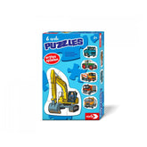 Noris - 6 erste Puzzles - Fahrzeuge - Puzzles - Internationale Ausgabe - Puzzles
