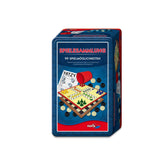 Noris - 99 Spiele Sammlung in Metallbox - Brettspiele - Deutsche Ausgabe - Brettspiele