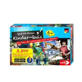 Noris - Kinderquiz für clevere Kinder blau - Brettspiele - Deutsche Ausgabe - Brettspiele