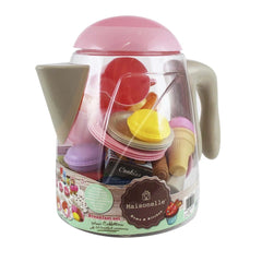 ODS - Rollenspielzeug - Maxi Caffettiera Frühstücksset - Pink - 3 Jahre