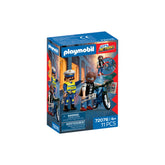 PLAYMOBIL - Fahrraddiebstahl - City Action - +4 - Spielsets - 72076 - 80772076
