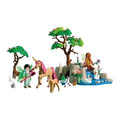 PLAYMOBIL - Fairies' Day Trip - Spielsets - 4+ - Einhorn Spielset 72067 - 80772067